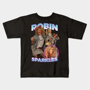 VINTAGE BOOTLEG ROBIN SPARKLES RETRO Kids T-Shirt